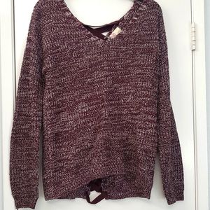 SO Heritage Maroon Small Sweater